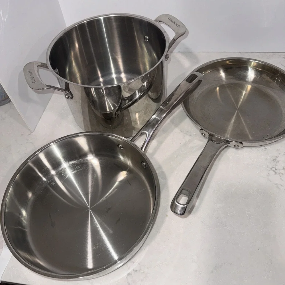 Cuisinart Chef's Classic Stainless Steel 10 - Piece Cookware Set